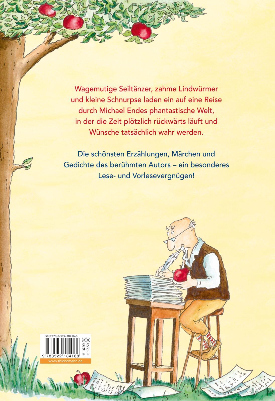 Rückseite: 9783522184168 | Das große Michael-Ende-Vorlesebuch | Michael Ende | Buch | 144 S.