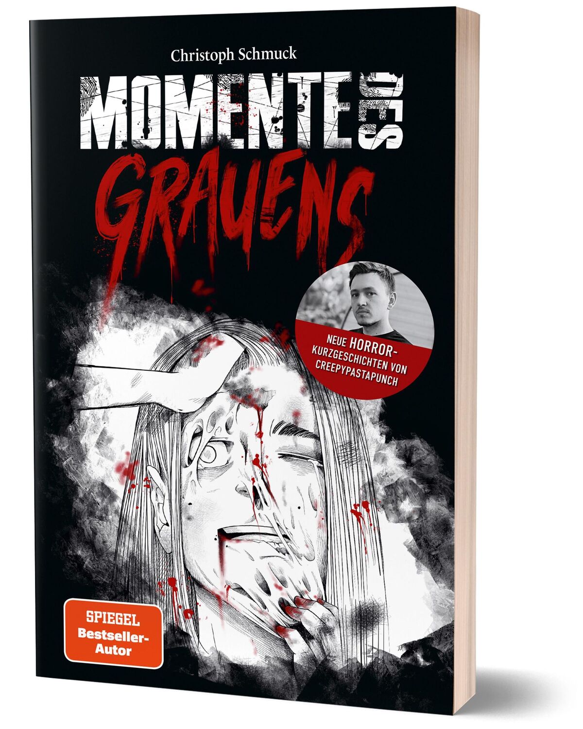 Cover: 9783960964346 | Momente des Grauens | Horrorkurzgeschichten von CreepyPastaPunch