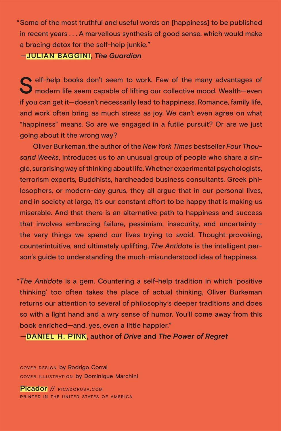 Rückseite: 9781250860408 | The Antidote | Happiness for People Who Can't Stand Positive Thinking