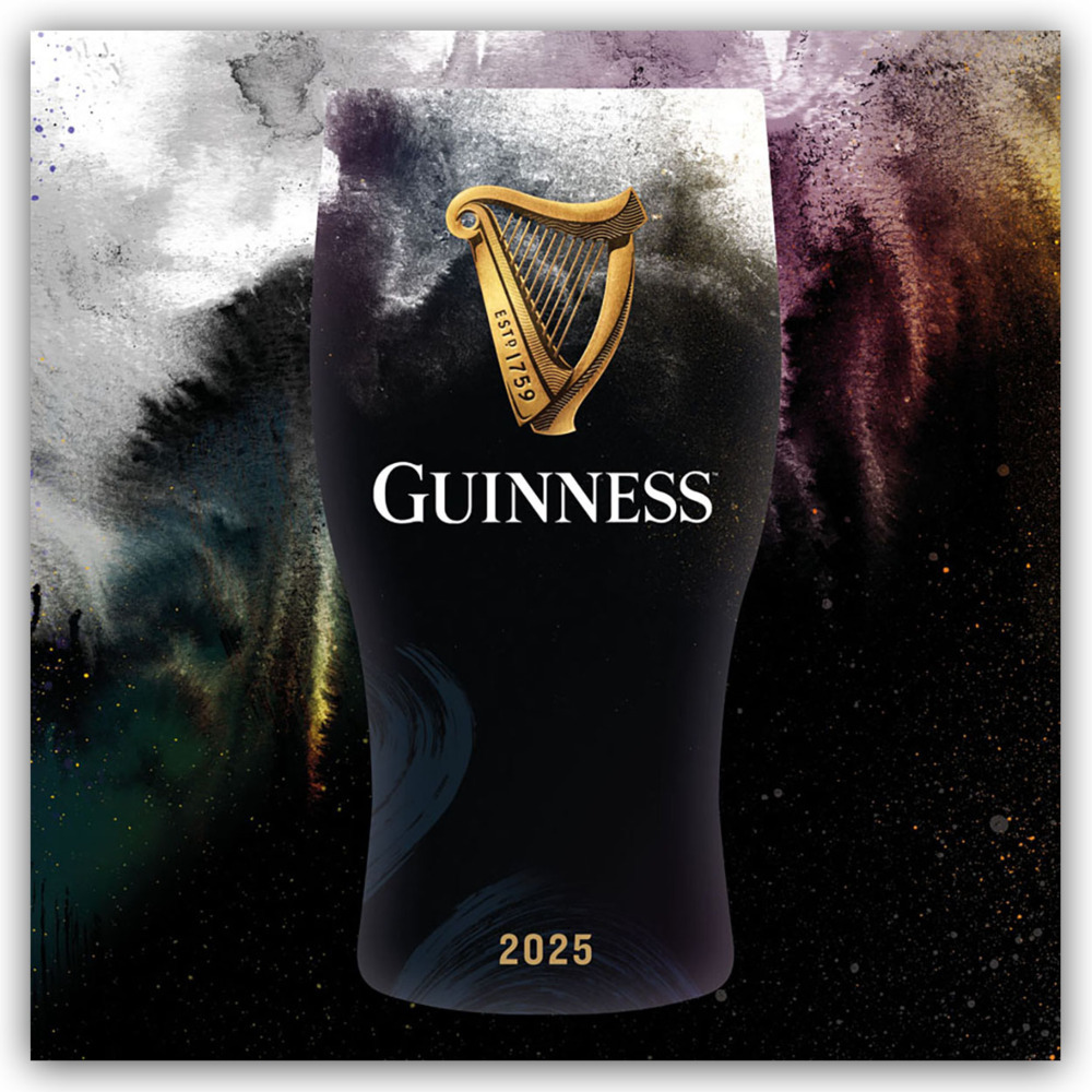 Cover: 9781529843910 | Guinness 2025 - Wand-Kalender | Carousel Calendar | Kalender | 14 S.