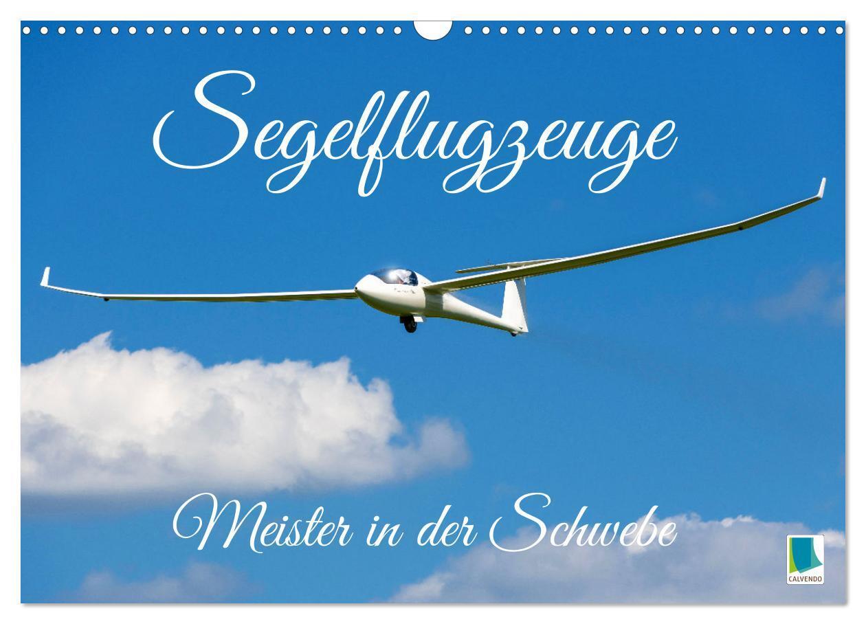 Cover: 9783383874536 | Meister in der Schwebe: Segelflugzeuge (Wandkalender 2025 DIN A3...