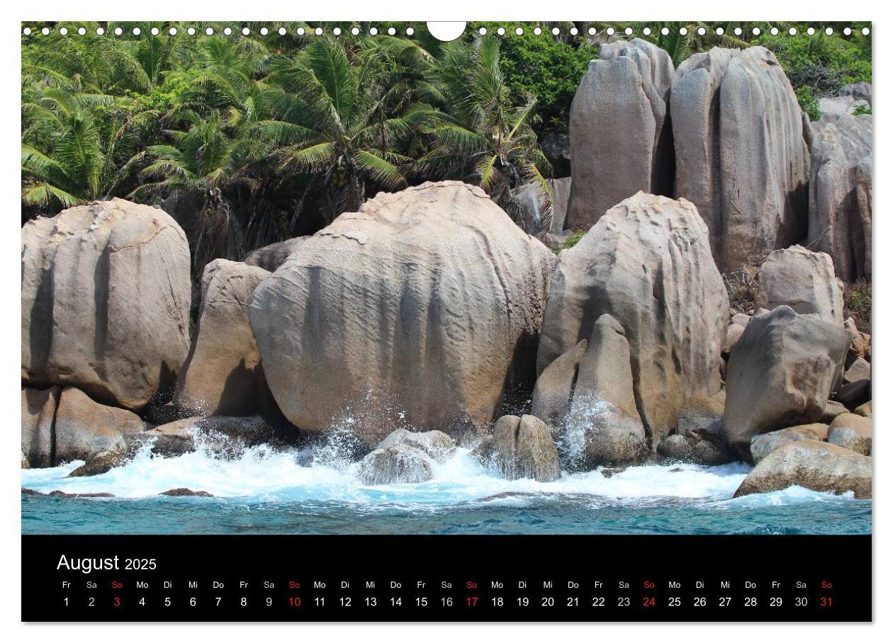 Bild: 9783435763122 | Seychellen (Wandkalender 2025 DIN A3 quer), CALVENDO Monatskalender