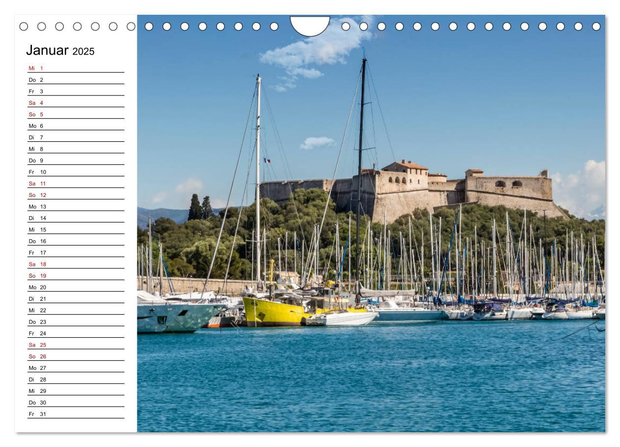 Bild: 9783435454594 | ANTIBES Idyllische Impressionen (Wandkalender 2025 DIN A4 quer),...