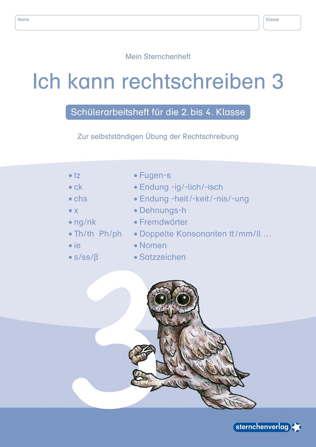 Cover: 9783939293125 | Ich kann rechtschreiben 3 Mein Sternchenheft für die 2. bis 4. Klasse