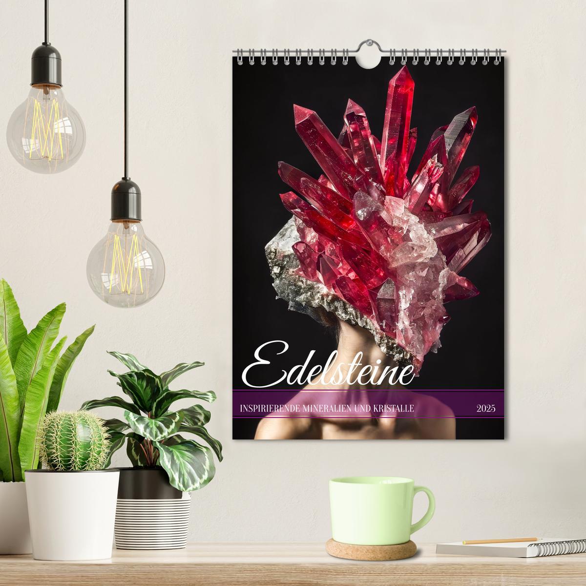 Bild: 9783383766800 | Edelsteine - Inspirierende Mineralien und Kristalle (Wandkalender...