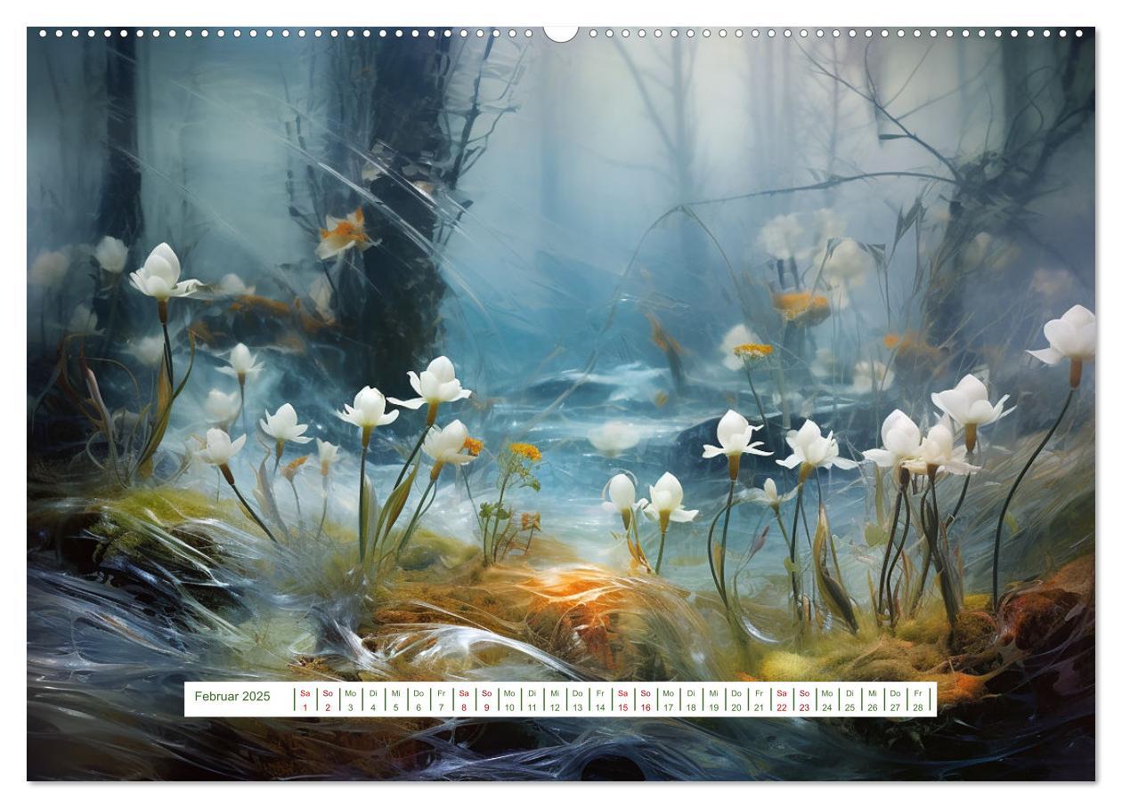 Bild: 9783383893681 | Verzaubernde Blüten (Wandkalender 2025 DIN A2 quer), CALVENDO...