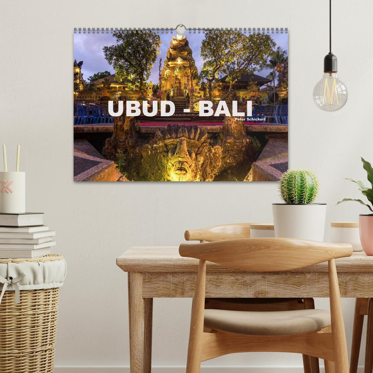 Bild: 9783435496556 | Ubud - Bali (Wandkalender 2025 DIN A3 quer), CALVENDO Monatskalender