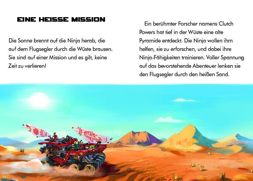 Bild: 9783960803423 | LEGO® NINJAGO® - Verschwunden in der Wüste | Buch | 48 S. | Deutsch