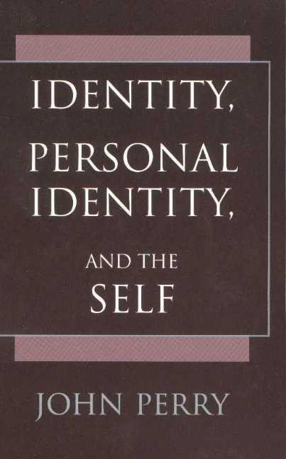 Cover: 9780872205208 | Identity, Personal Identity and the Self | John Perry | Taschenbuch