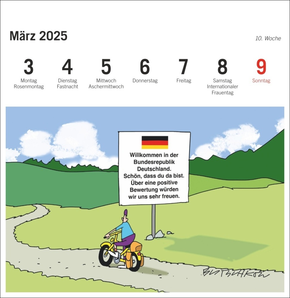 Bild: 9783756408061 | Peter Butschkow: Fahrrad unser Premium-Postkartenkalender 2025 | 54 S.