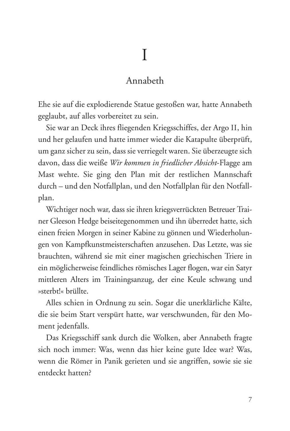 Bild: 9783551556035 | Helden des Olymp 03: Das Zeichen der Athene | Rick Riordan | Buch