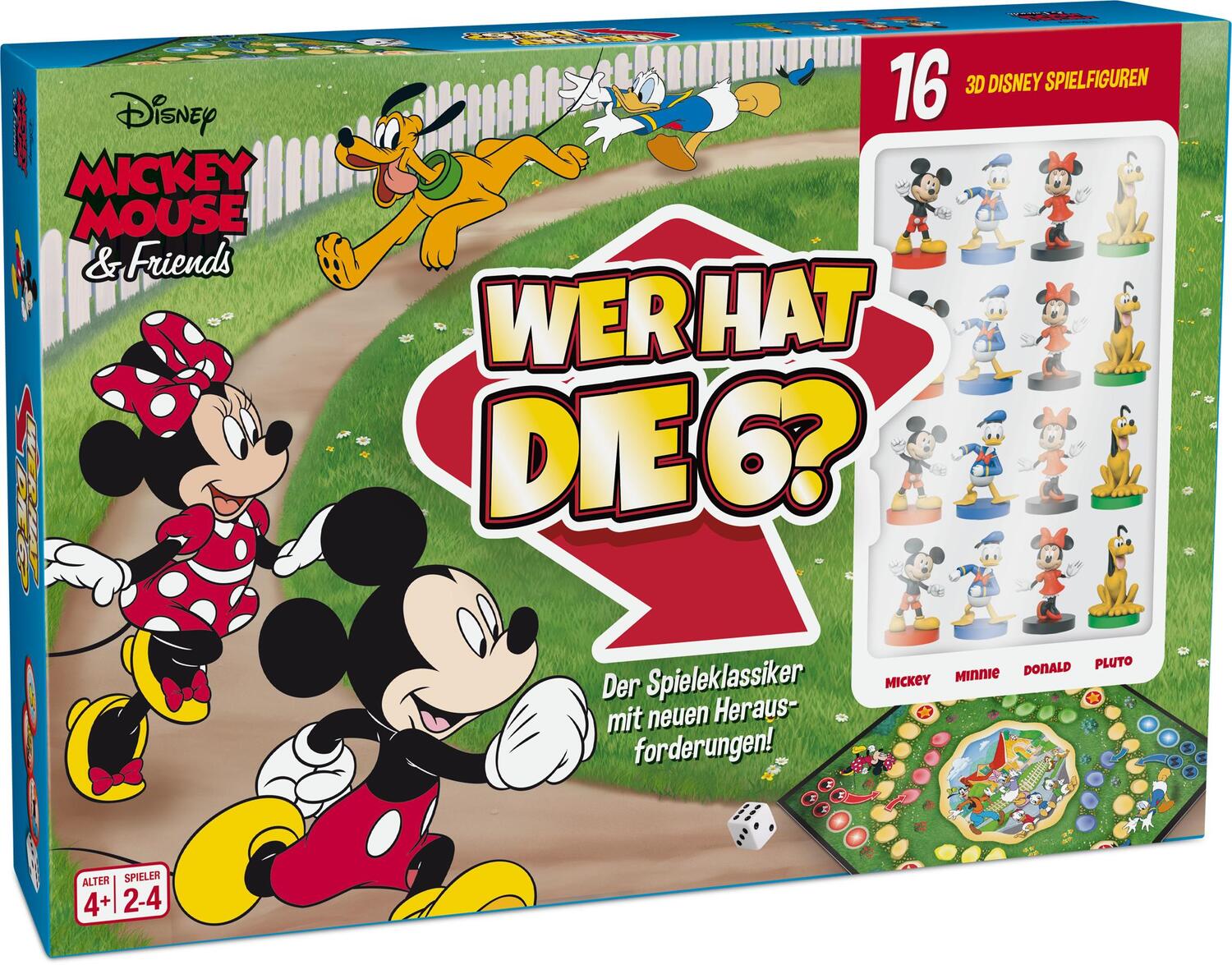 Cover: 5411068301032 | Disney Mickey Mouse &amp; Friends - Wer hat die 6? | Cartamundi | Spiel