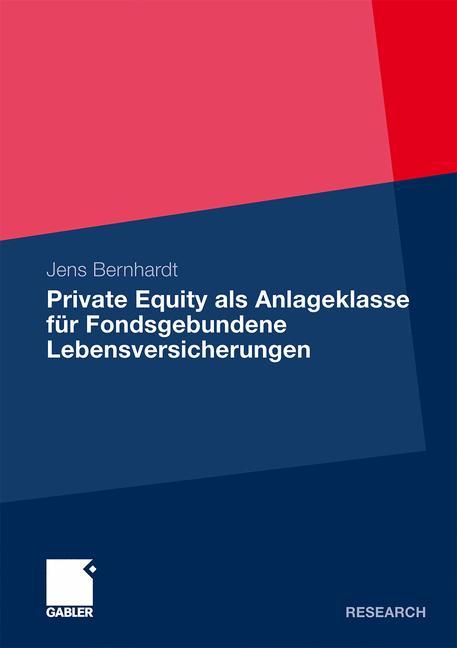 Cover: 9783834921734 | Private Equity als Anlageklasse für Fondsgebundene...