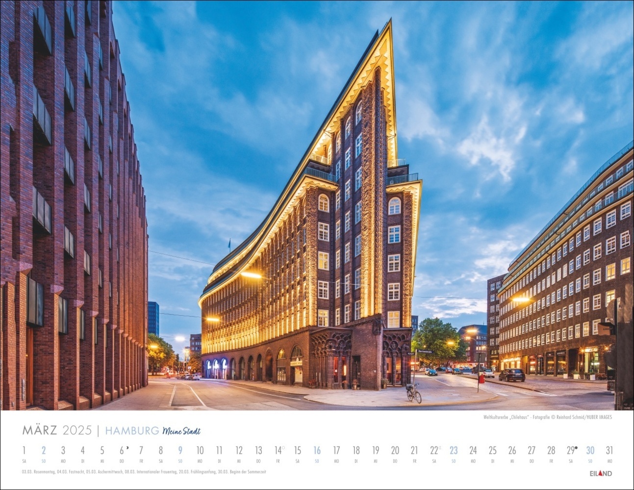 Bild: 9783964023520 | Hamburg - Meine Stadt Kalender 2025 | Kalender | Spiralbindung | 13 S.