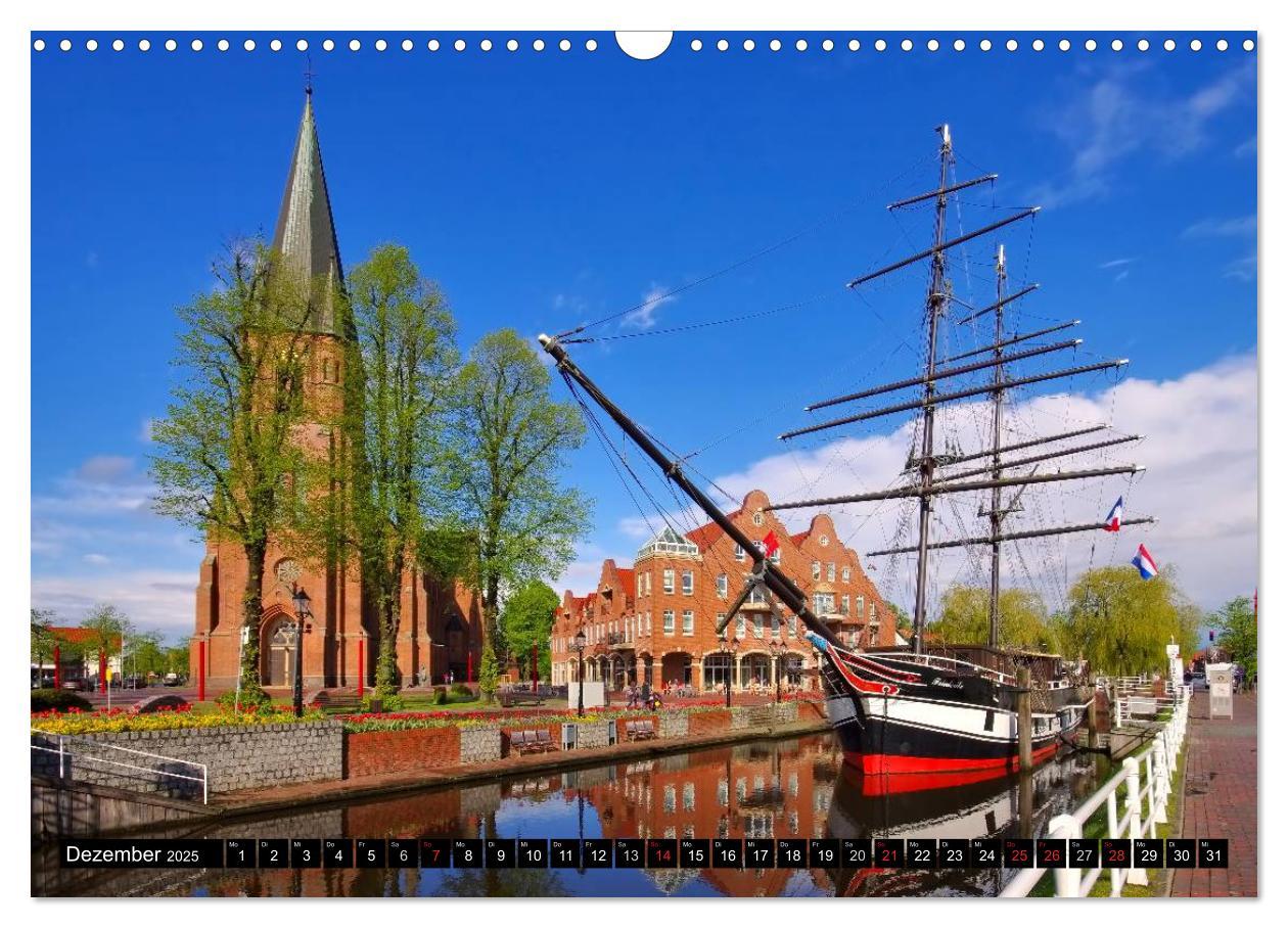 Bild: 9783435499915 | Papenburg und das Rheiderland (Wandkalender 2025 DIN A3 quer),...