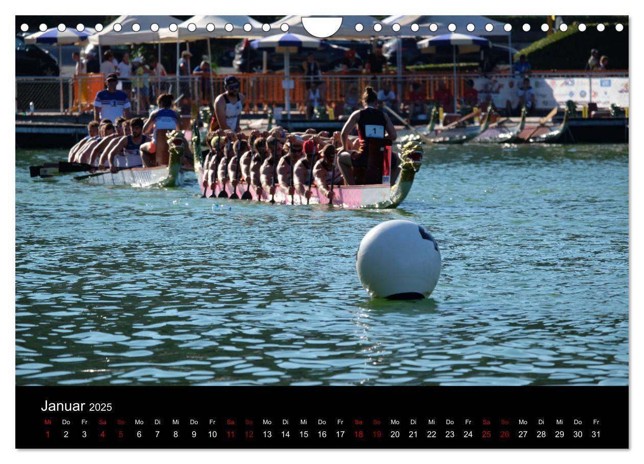 Bild: 9783435420087 | Drachenboot - MissionRome (Wandkalender 2025 DIN A4 quer), CALVENDO...