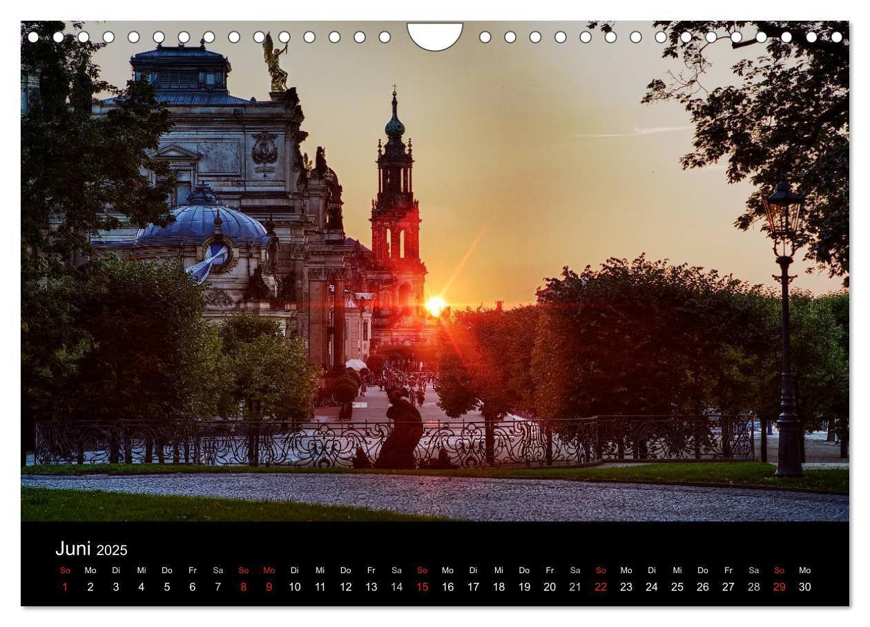 Bild: 9783435280827 | Dresden 2025 (Wandkalender 2025 DIN A4 quer), CALVENDO Monatskalender