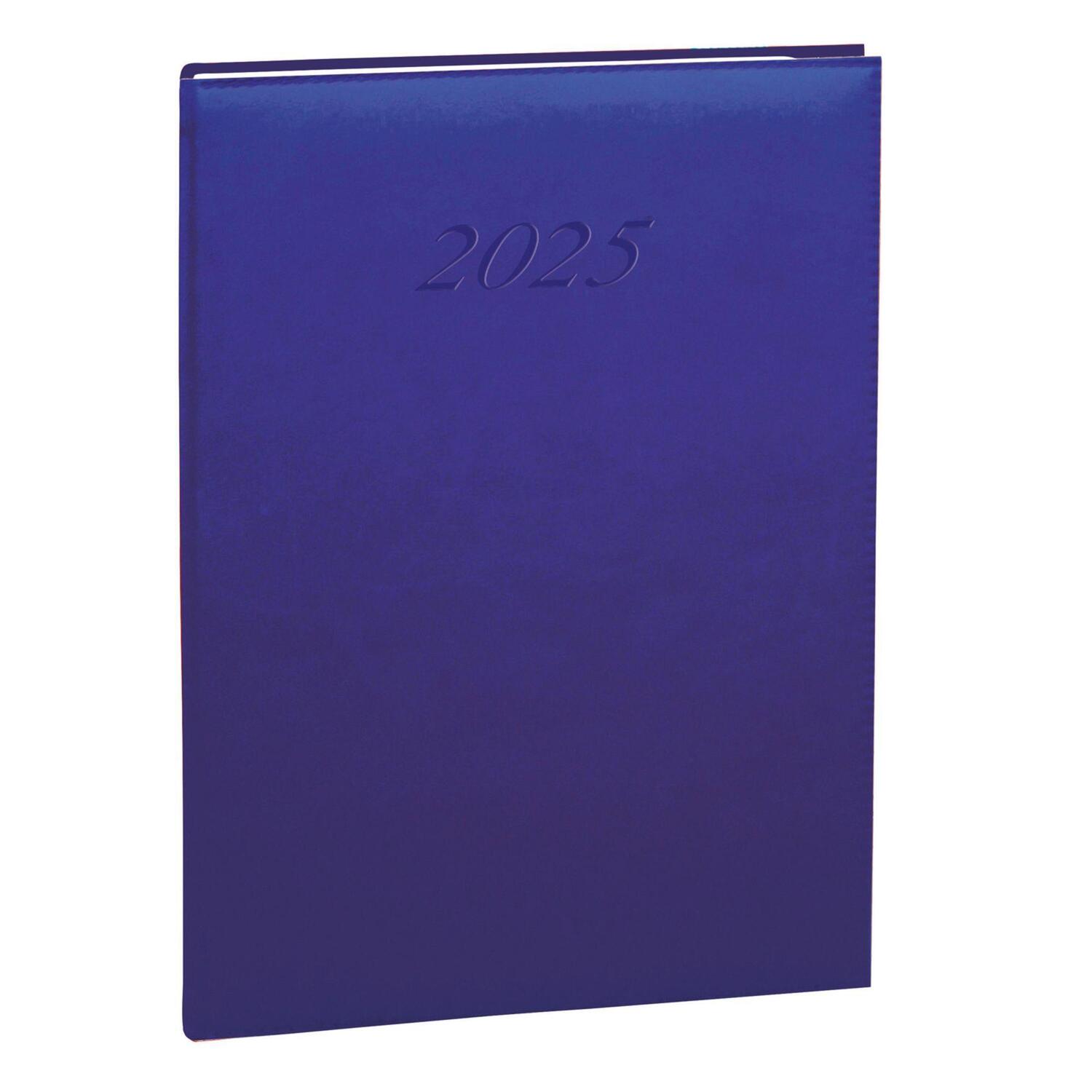 Cover: 3371010465972 | Daily 24 Brand Lavendelblau 2025 | Kalender im Schreibtischformat