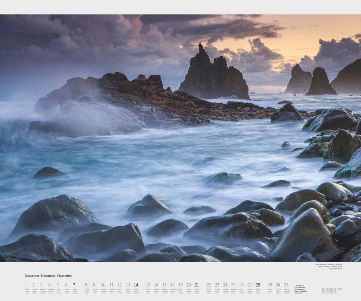 Bild: 4250809653419 | DUMONT - Das Meer 2025 Wandkalender, 60x50cm, Fotokunst-Kalender...