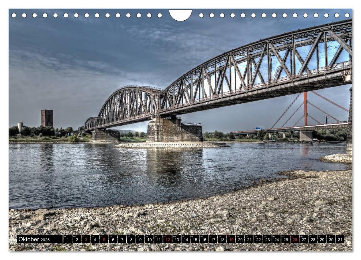 Bild: 9783435519316 | Duisburg am Rhein - R(h)einblicke (Wandkalender 2025 DIN A4 quer),...