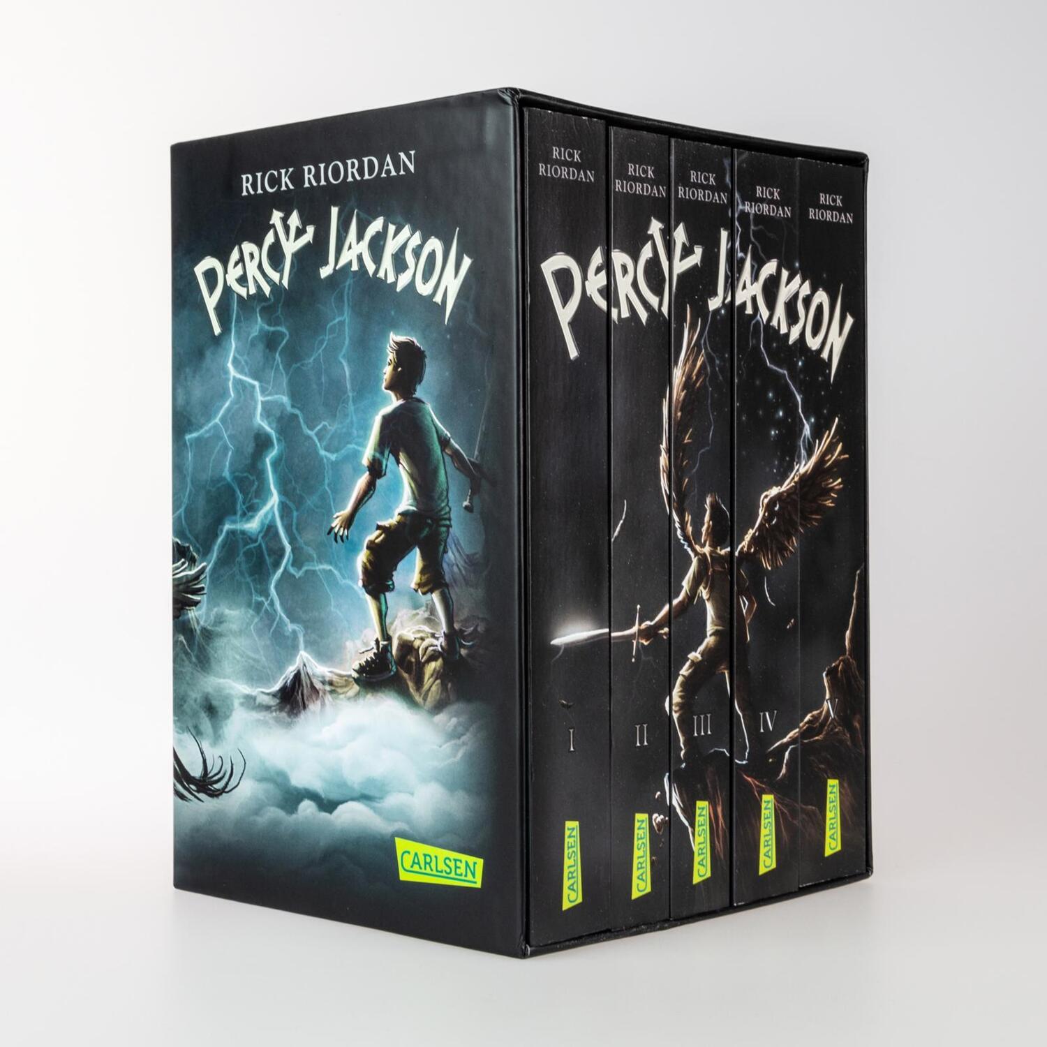 Bild: 9783551313690 | Percy-Jackson-Taschenbuchschuber (Percy Jackson) | Rick Riordan | Box