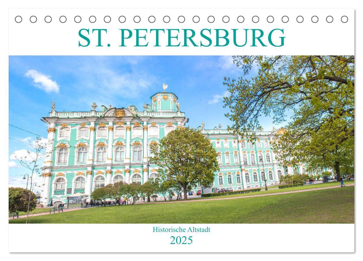 Cover: 9783435178001 | St. Petersburg - Historische Altstadt (Tischkalender 2025 DIN A5...