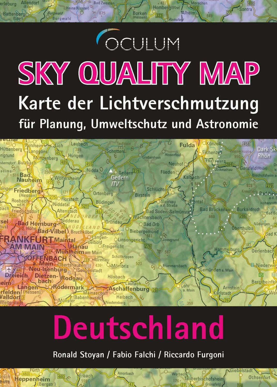 Cover: 9783938469958 | Sky Quality Map Deutschland | Ronald Stoyan (u. a.) | (Land-)Karte