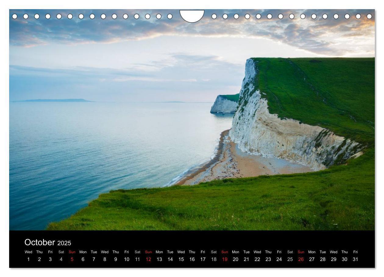 Bild: 9781325953547 | Dorset (Wall Calendar 2025 DIN A4 landscape), CALVENDO 12 Month...