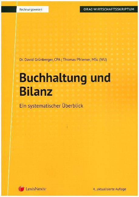 Cover: 9783700763567 | Buchhaltung und Bilanz (Skriptum) | Ein systematischer Überblick