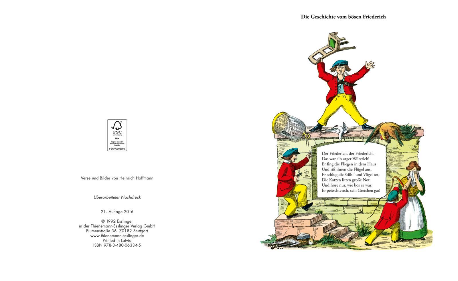 Bild: 9783480063345 | Der Struwwelpeter: Bilderbuch | Heinrich Hoffmann | Buch | 32 S.