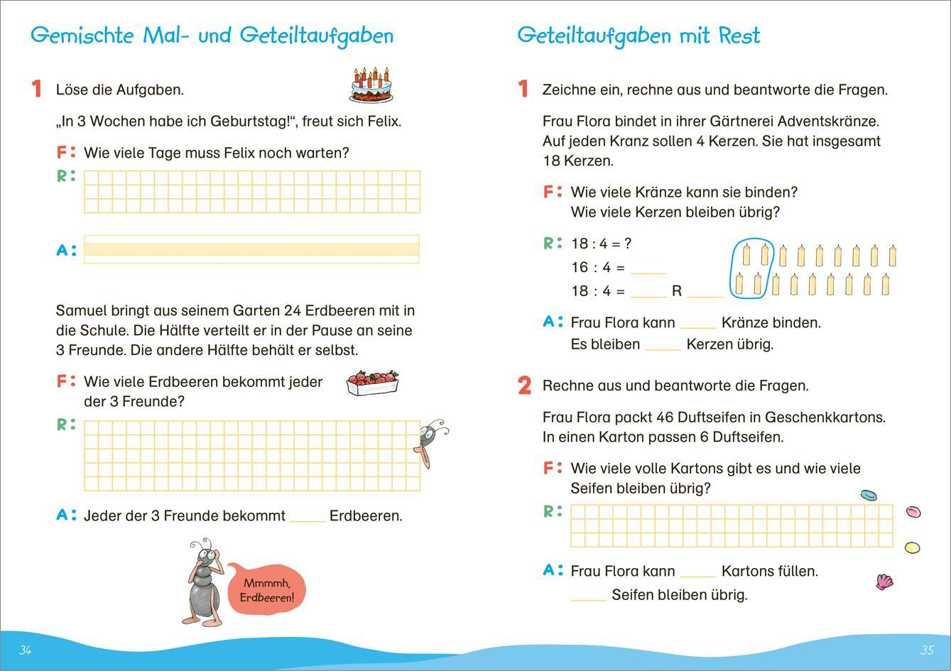 Bild: 9783788625016 | Fit für Textaufgaben 2. Klasse. Mein Übungsheft | Andrea Tonte | 64 S.