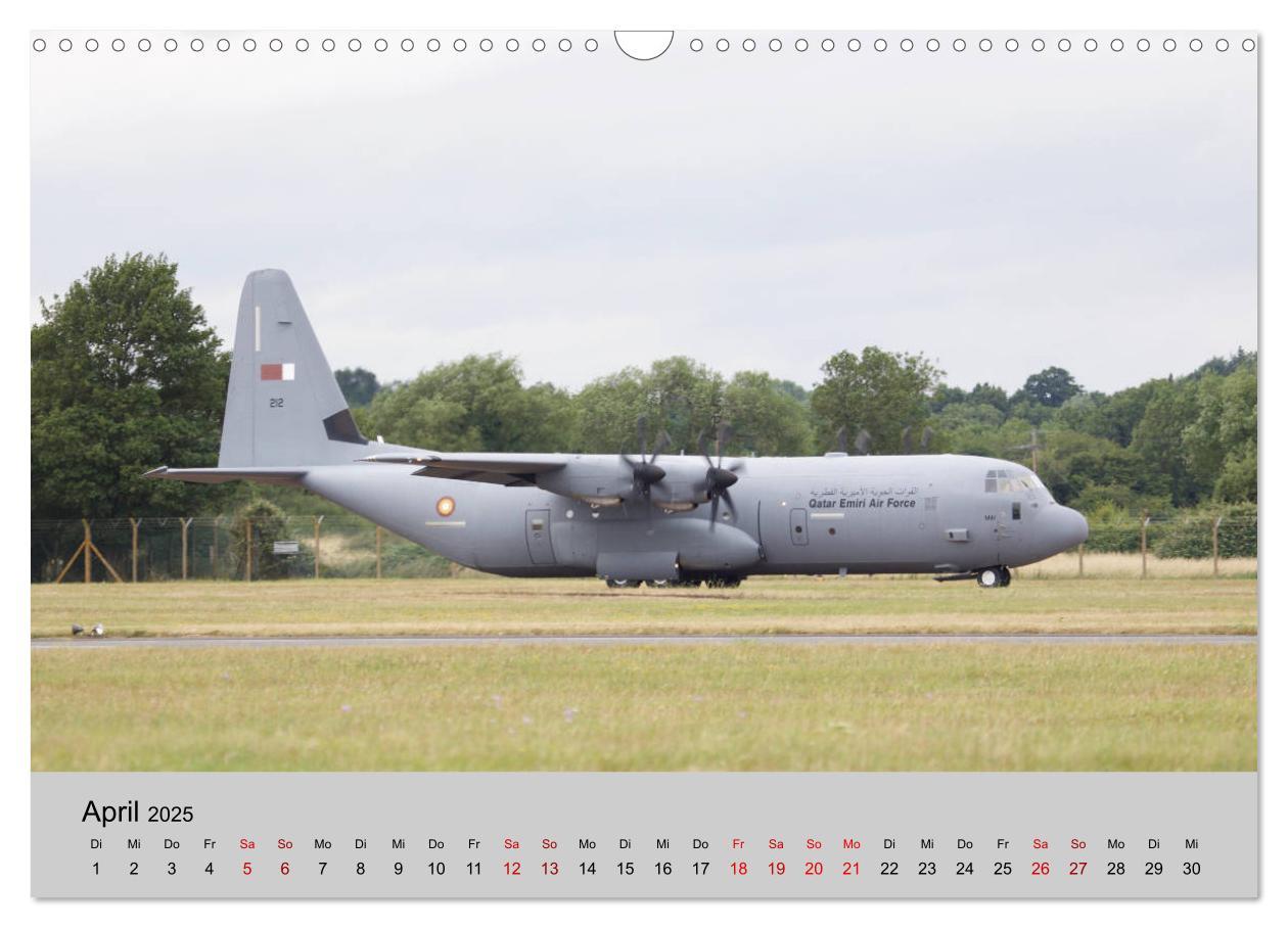 Bild: 9783435375417 | Transportflugzeug C-130 Hercules (Wandkalender 2025 DIN A3 quer),...