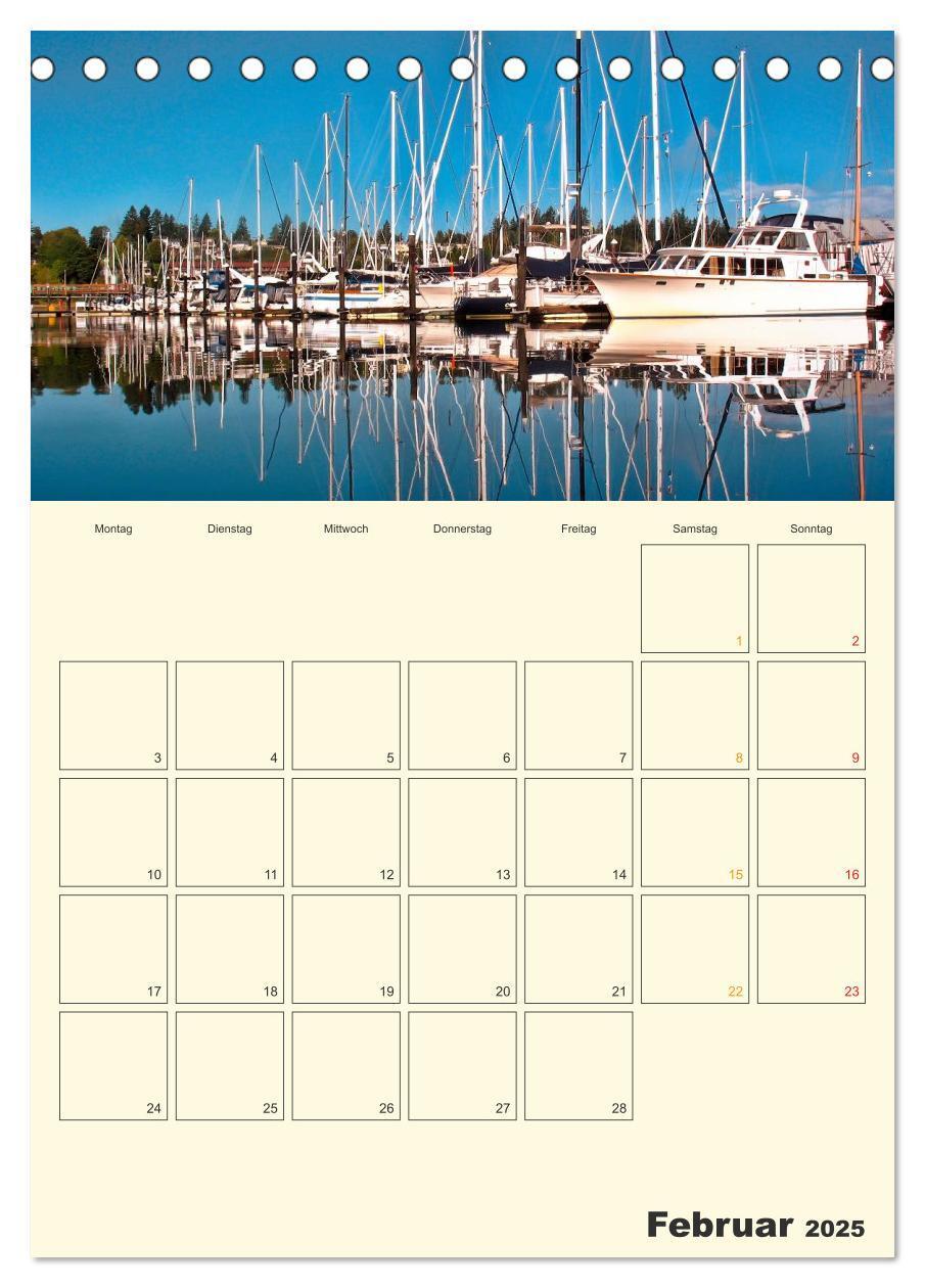 Bild: 9783457004678 | Segeln, unser Jahresplaner (Tischkalender 2025 DIN A5 hoch),...