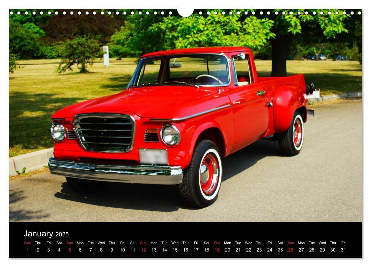 Bild: 9781325951796 | 2025 North American Pickup Trucks (Wall Calendar 2025 DIN A3...