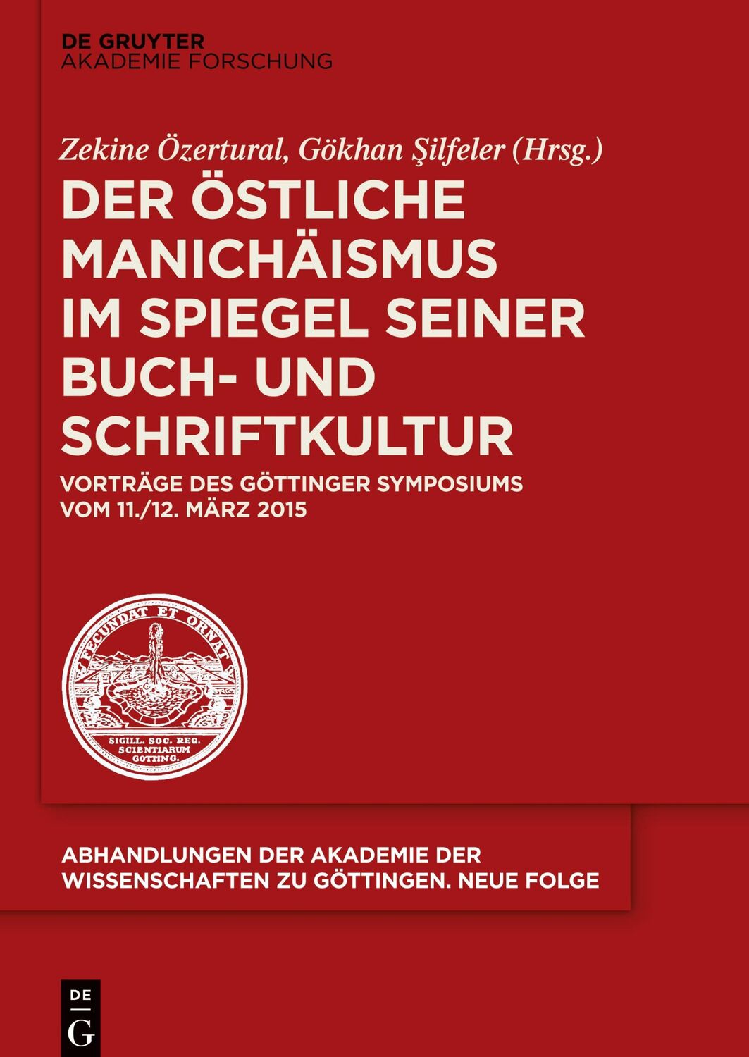 Cover: 9783110591453 | Der östliche Manichäismus im Spiegel seiner Buch- und Schriftkultur