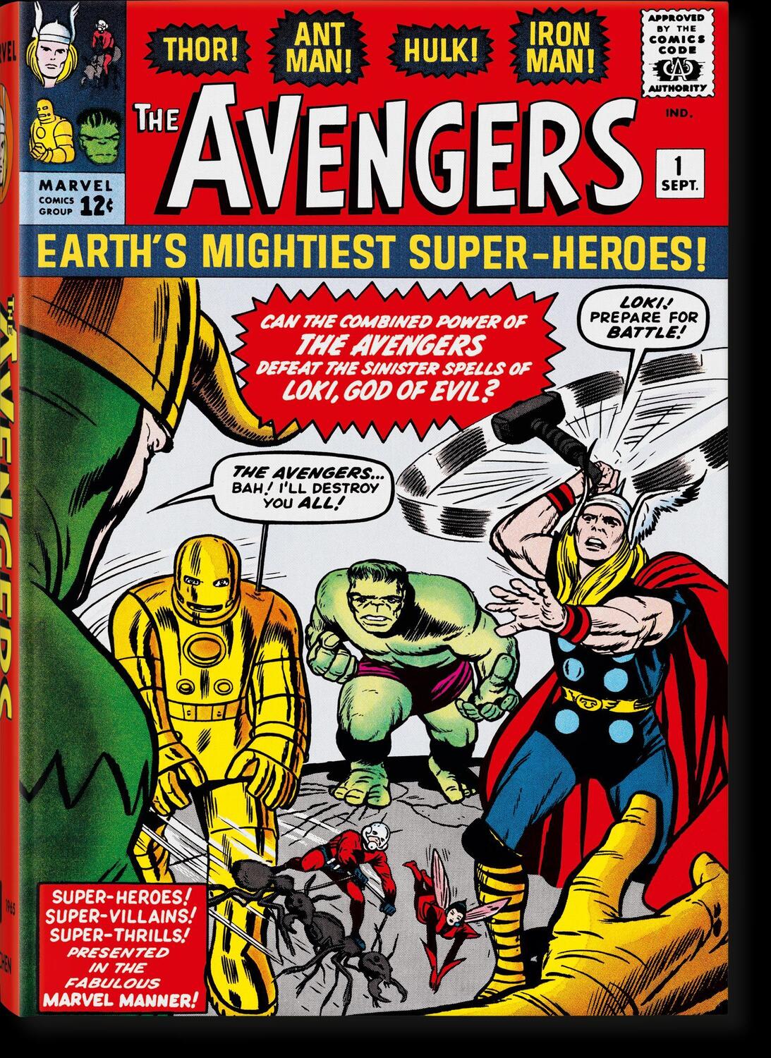 Cover: 9783836582346 | Marvel Comics Library. Avengers. Vol. 1. 1963-1965 | Kurt Busiek