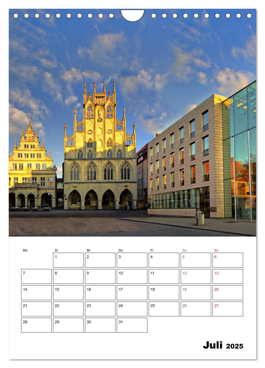 Bild: 9783457028452 | Münster entdecken (Wandkalender 2025 DIN A4 hoch), CALVENDO...