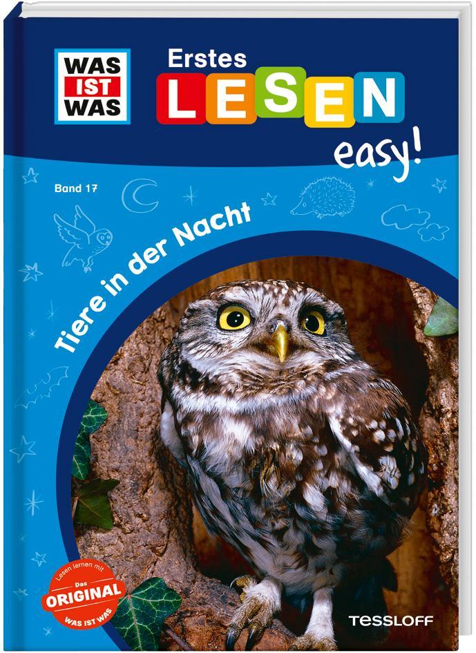 Cover: 9783788677350 | WAS IST WAS Erstes Lesen easy! Band 17. Tiere in der Nacht | Buch