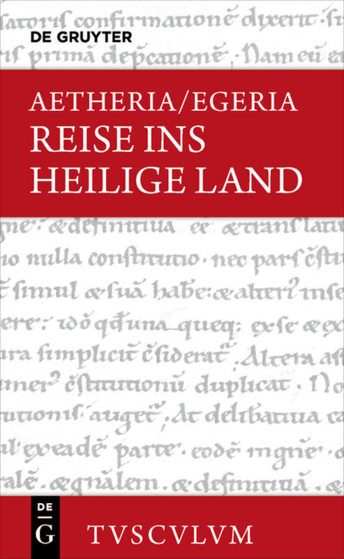 Cover: 9783110516159 | Reise ins Heilige Land | Lateinisch - deutsch | Buch | 256 S. | 2016