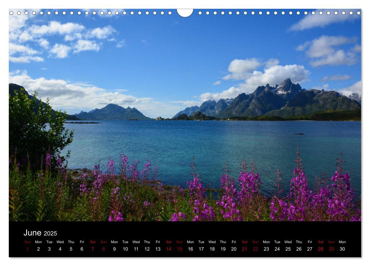 Bild: 9781325949403 | The magical Lofoten Islands (Wall Calendar 2025 DIN A3 landscape),...