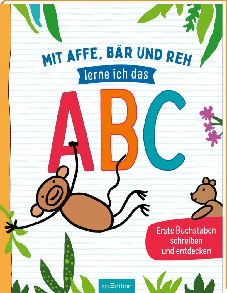 Cover: 9783845851662 | Mit Affe, Bär und Reh lerne ich das ABC | Katja Mensing | Taschenbuch