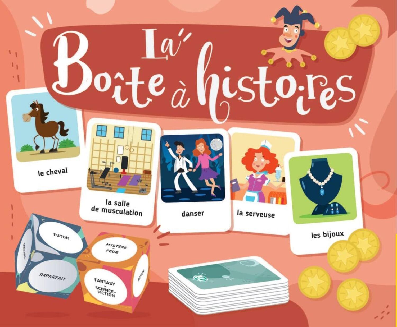 Cover: 9783125152861 | La boîte à histoires. Gamebox mit 132 Karten + Download | Spiel | 2021