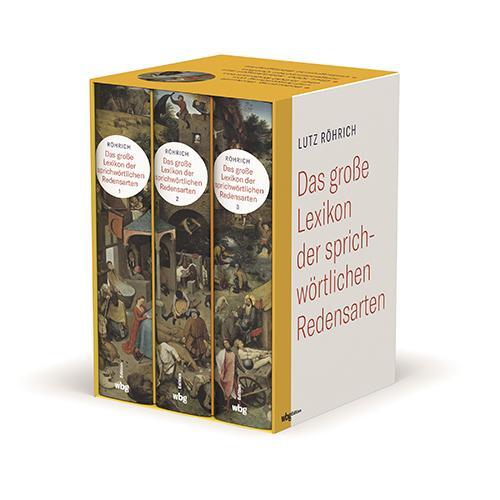 Cover: 9783534275885 | Das große Lexikon der sprichwörtlichen Redensarten | Lutz Röhrich