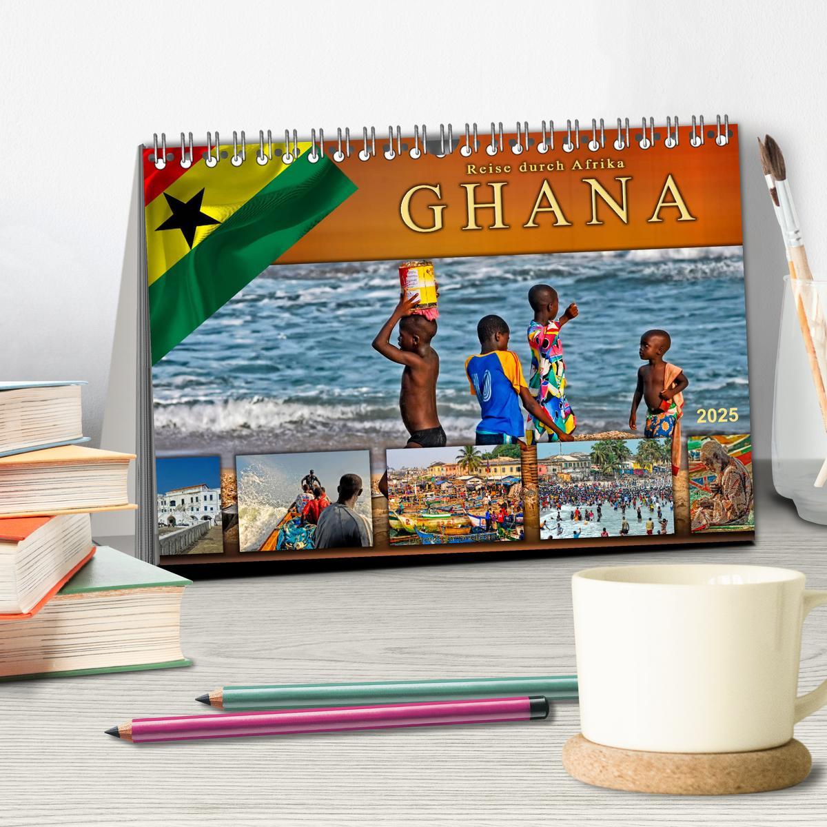 Bild: 9783435439546 | Reise durch Afrika - Ghana (Tischkalender 2025 DIN A5 quer),...