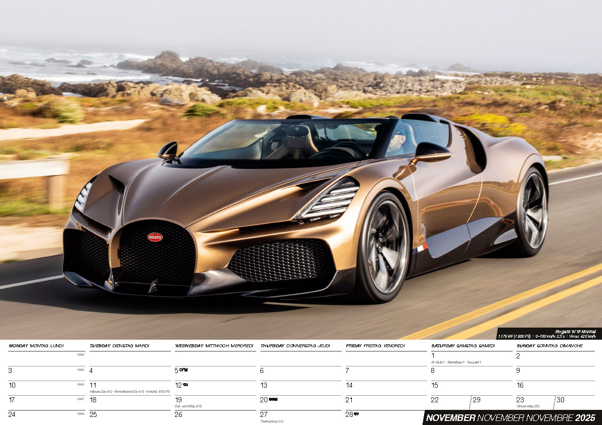 Bild: 9798893610284 | Sports Cars 2025 - Sportwagen - Autos Kalender | Kalender | 14 S.