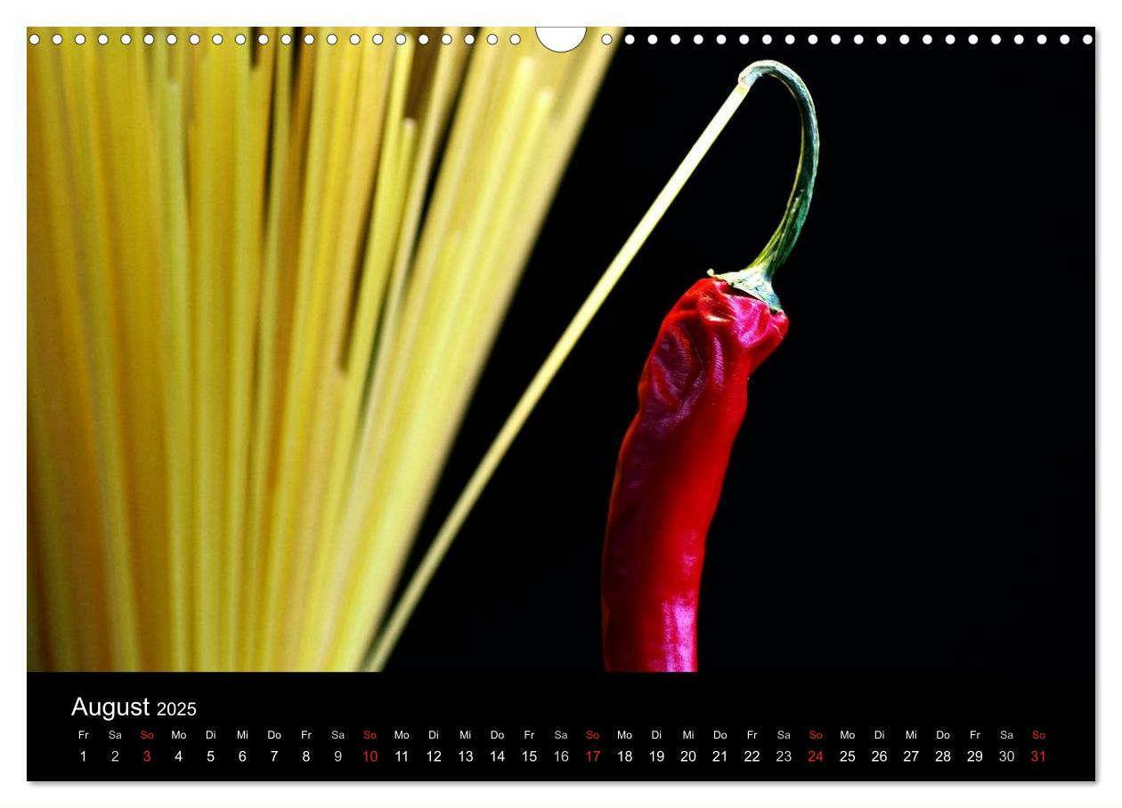 Bild: 9783435783373 | Pasta Kreationen (Wandkalender 2025 DIN A3 quer), CALVENDO...