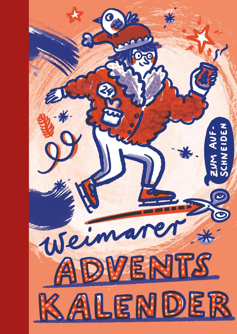 Cover: 9783948904593 | Weimarer Adventskalender | Edition 2024 | Lydia Kessner | Taschenbuch