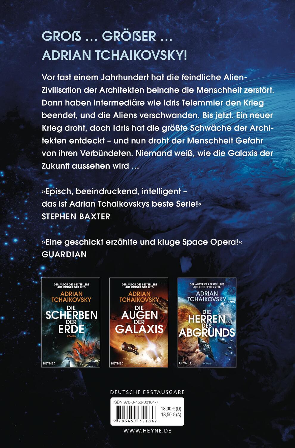 Bild: 9783453321847 | Die Herren des Abgrunds | Roman | Adrian Tchaikovsky | Taschenbuch