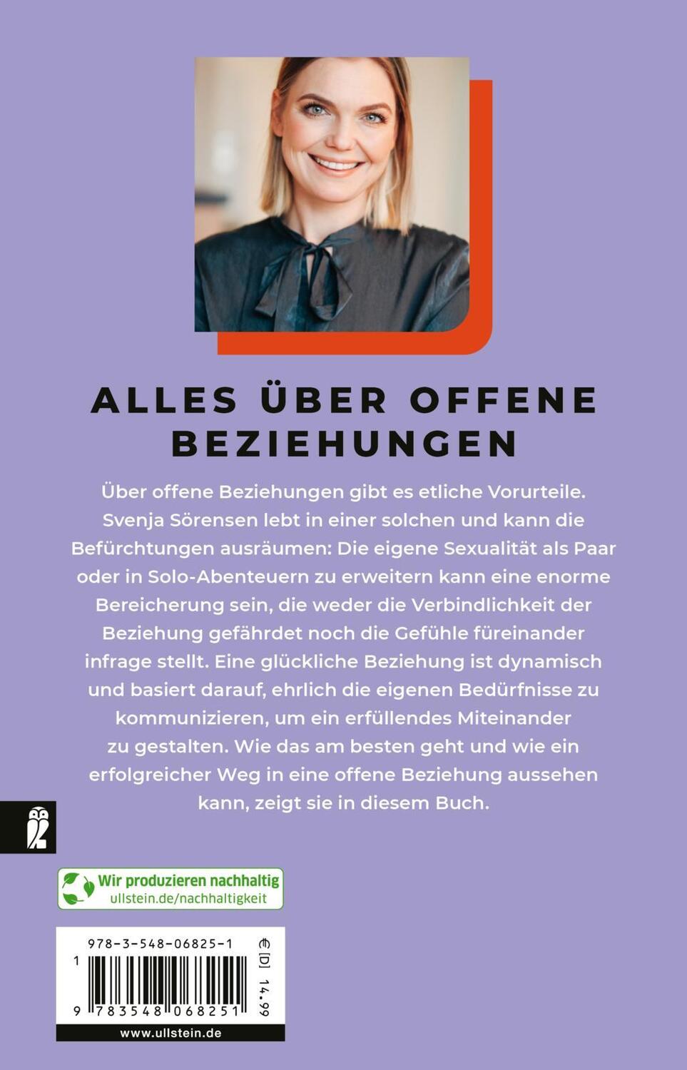 Rückseite: 9783548068251 | Offen lieben | Svenja Sörensen | Taschenbuch | 224 S. | Deutsch | 2023