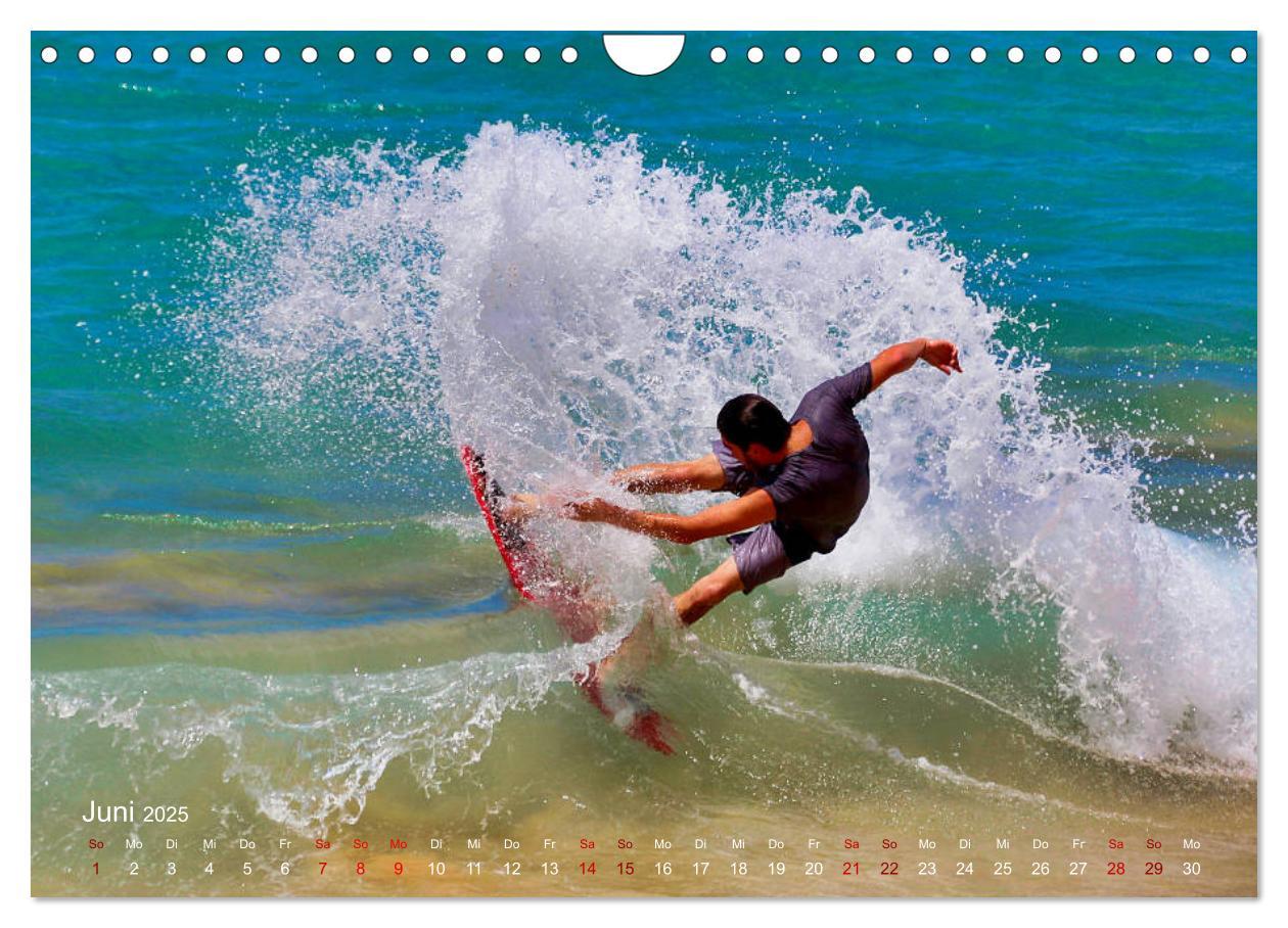 Bild: 9783435329908 | Surfen - die perfekte Welle (Wandkalender 2025 DIN A4 quer),...